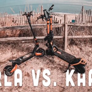 60 MPH+ FASTEST E-SCOOTER- KAABO WOLF KING GT VS. VARLA EAGLE ONE!