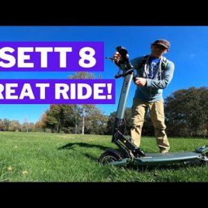 Vsett 8 E-Scooter Review | Great Riding Electric Scooter!