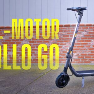 New 2024 Apollo Go: Dual-Motor scooter rides like a mini Apollo Pro