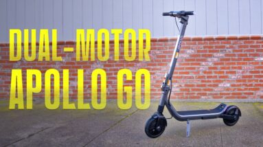 New 2024 Apollo Go: Dual-Motor scooter rides like a mini Apollo Pro