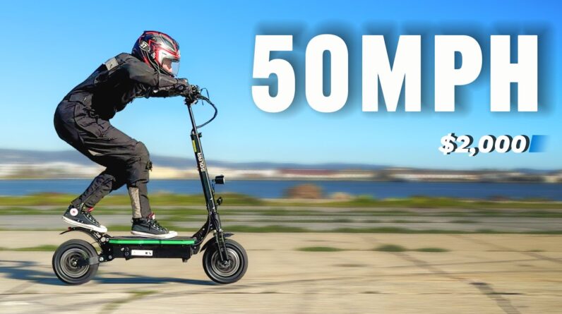 Fastest Electric Scooter Under $2,000! 2024 Solar P1 Pro Full Review
